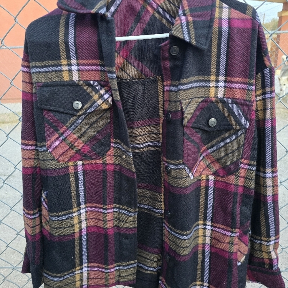 Plaid Flannel Shacket